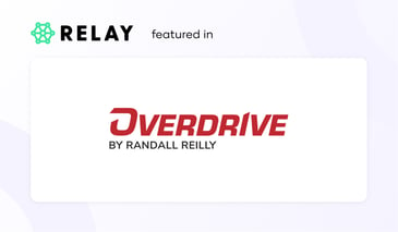 Overdrive talks about the new partnership between Relay and Pilot Company